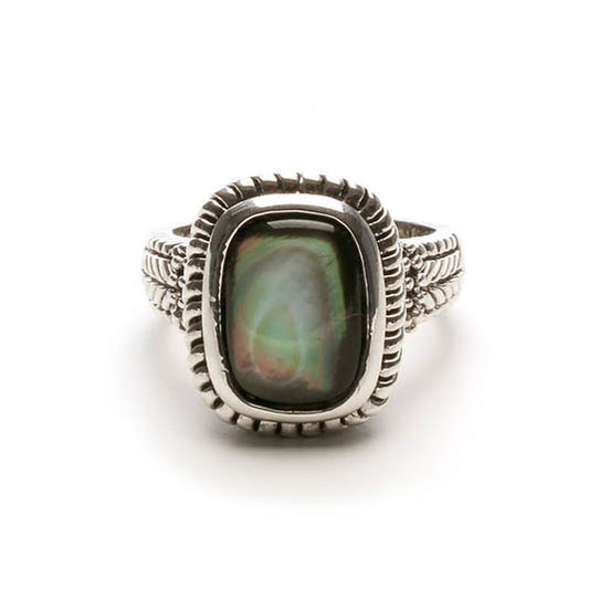Alyssa Genuine Abalone Ring