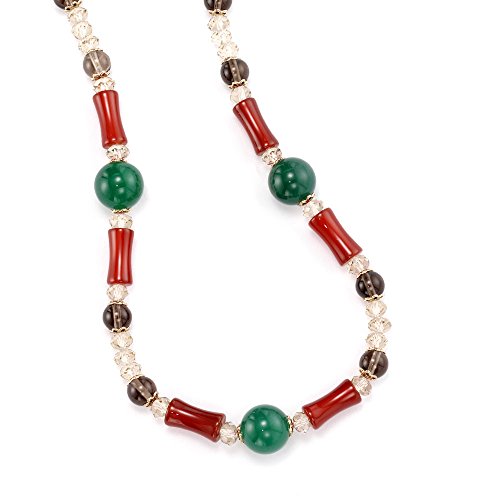 Lap of Luxury Genuine Stone Necklace