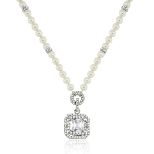 prom jewelry-wedding necklace-wedding jewelry-jewelry for the prom-crystal necklace-pearl necklace-bib necklace