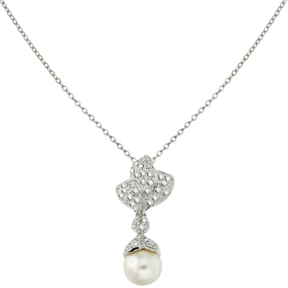 prom jewelry-wedding necklace-wedding jewelry-jewelry for the prom-crystal necklace-pearl necklace-bib necklace-pearl pendant