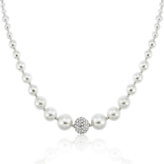 prom jewelry-wedding necklace-wedding jewelry-jewelry for the prom-crystal necklace-pearl necklace-bib necklace