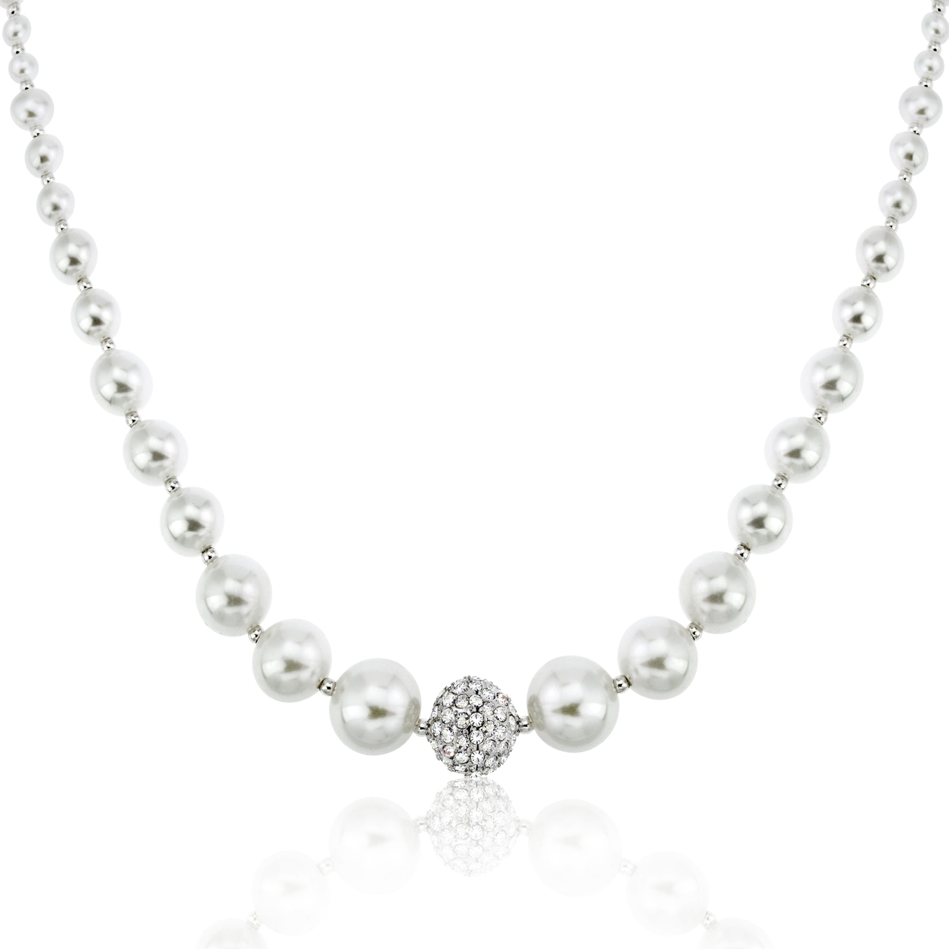 prom jewelry-wedding necklace-wedding jewelry-jewelry for the prom-crystal necklace-pearl necklace-bib necklace