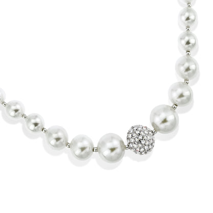 prom jewelry-wedding necklace-wedding jewelry-jewelry for the prom-crystal necklace-pearl necklace-bib necklace