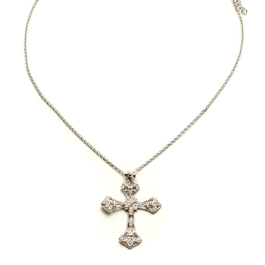 Sweet Providence Cross Pendant Necklace