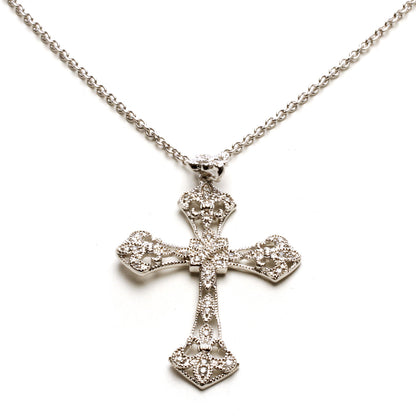 Sweet Providence Cross Pendant Necklace
