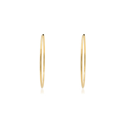 Classic Small Gold Tone Hoop Earrings