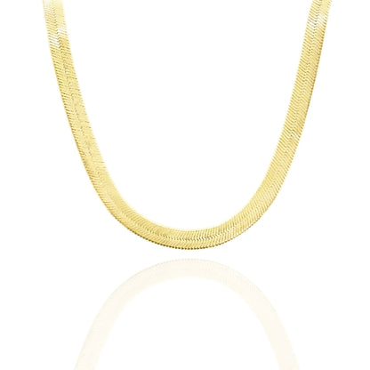 womens chain necklace-mens gold chain-herringbone chain