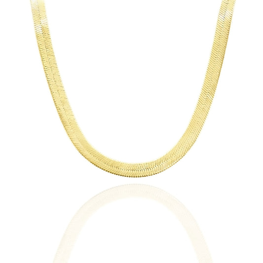 womens chain necklace-mens gold chain-herringbone chain