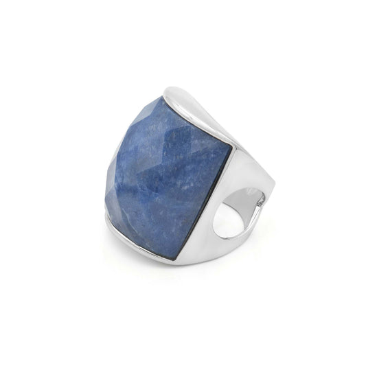 Statement Sodalite Cocktail Ring