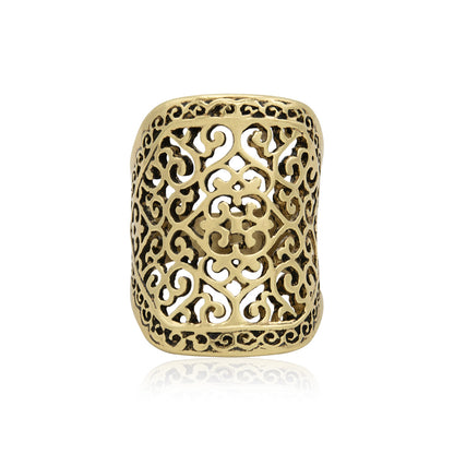 Vintage Filigree Statement Ring