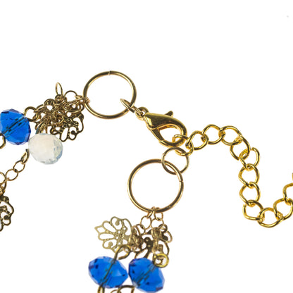 necklaces-blue necklace-gold necklace-opal jewelry