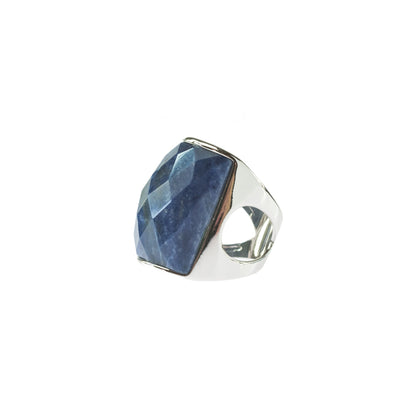 Statement Sodalite Cocktail Ring