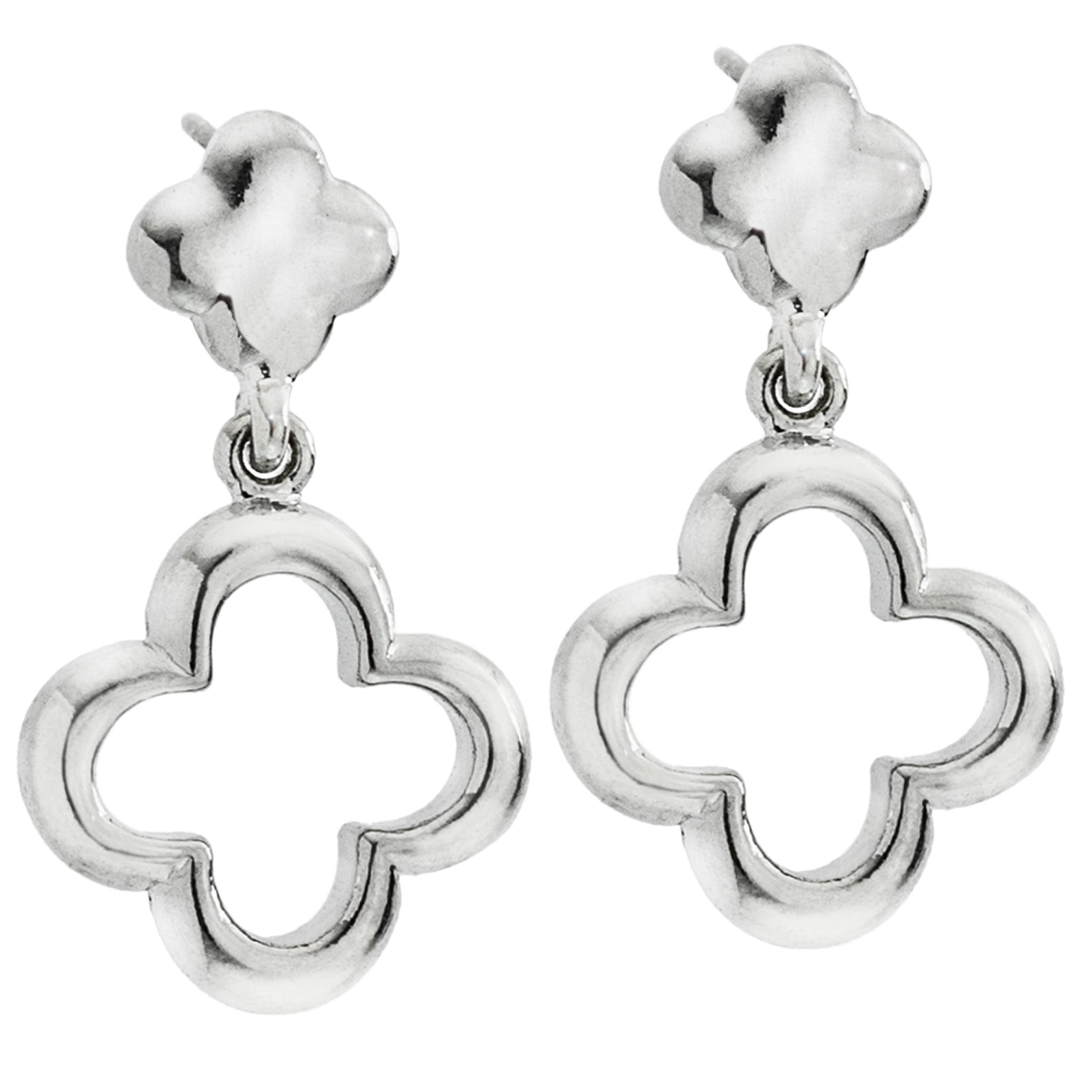 silver earrings-dangle earrings-womens earrings