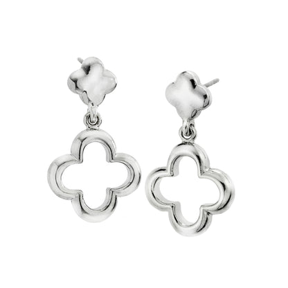 silver earrings-dangle earrings-womens earrings