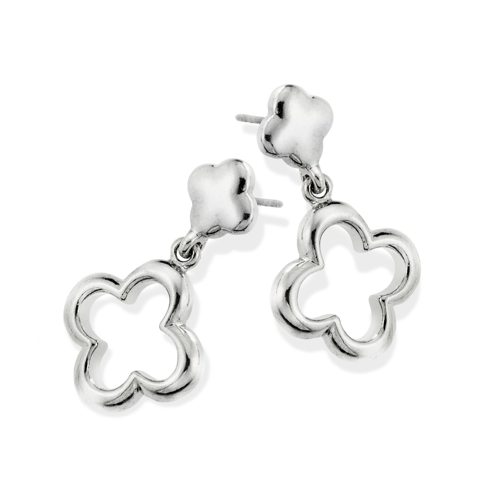 silver earrings-dangle earrings-womens earrings