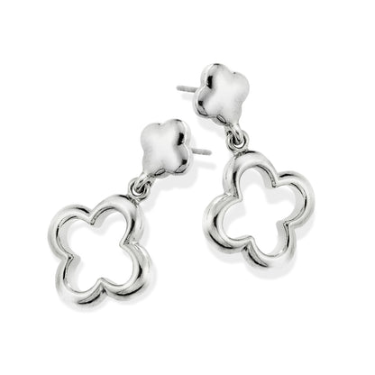 silver earrings-dangle earrings-womens earrings