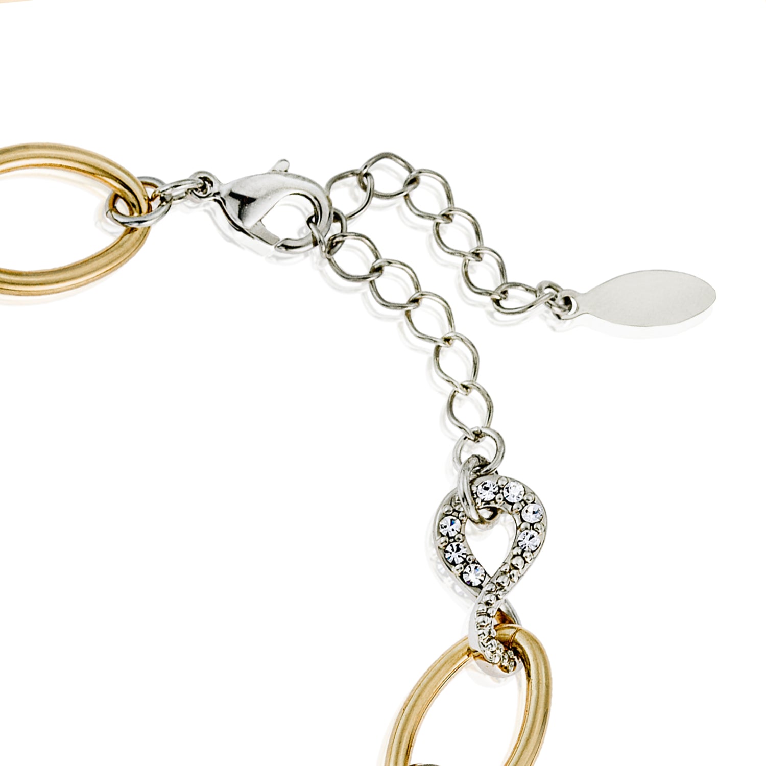 womens bracelets-link bracelets-gold bracelets-gold and silver bracelet