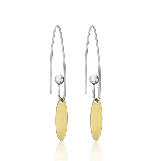 earrings-womens earrings-stainless steel jewelry-silver earrings-dangle earrings