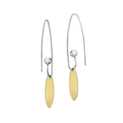 earrings-womens earrings-stainless steel jewelry-silver earrings-dangle earrings