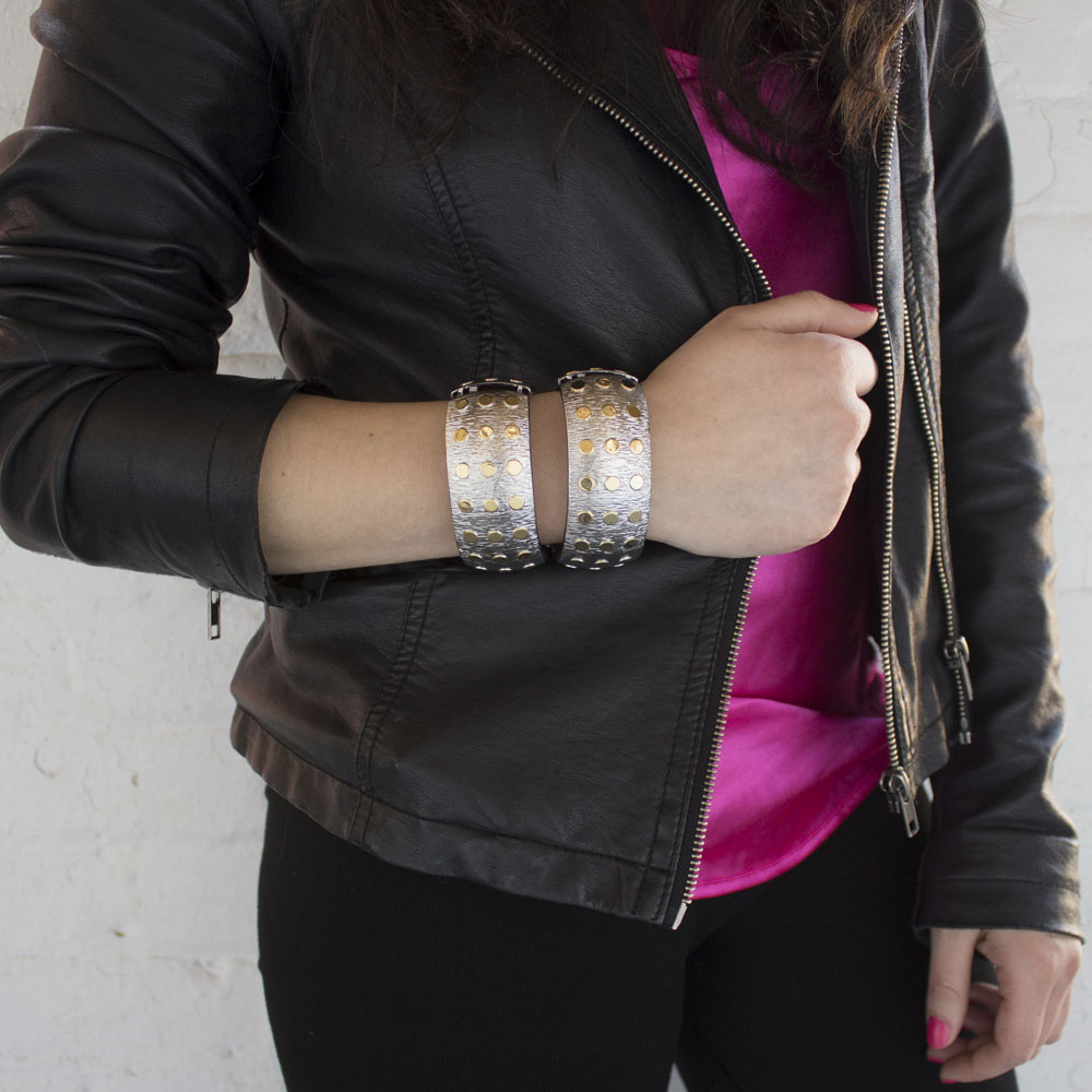 Basic Elements Hinged Bangle Bracelet