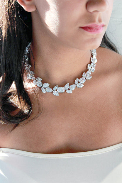 cubic zironia-necklace-bridal-jewlery