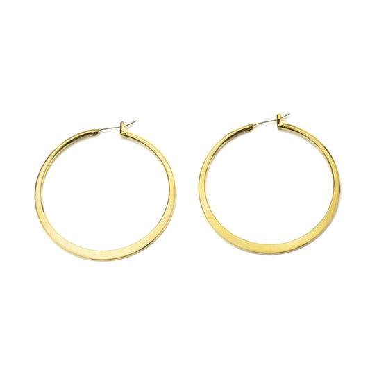 Hoop To It Gold Hoop Earrings