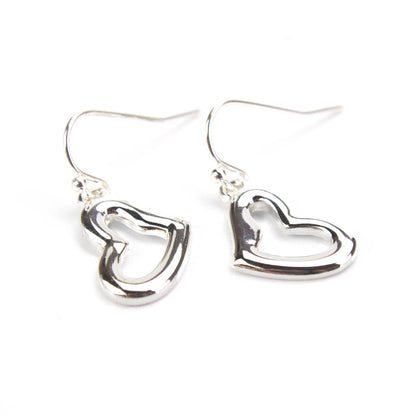 Love Notes Heart Dangle Earrings