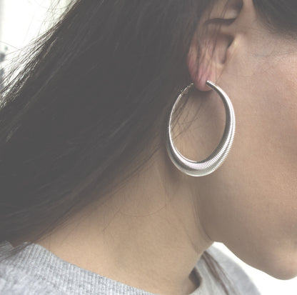 All Wired Up Hoop Earrings
