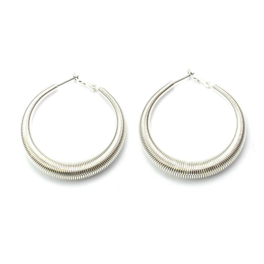 All Wired Up Hoop Earrings
